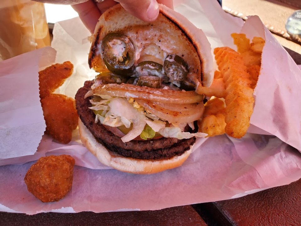 Jalapeno Cheese Burger